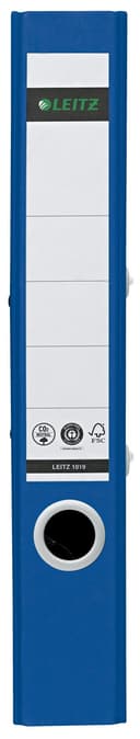 Leitz 180° Recycle Lever Arch File A4 50mm Blue thumbnail 2