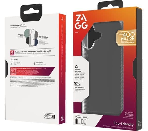 ZAGG Luxe iPhone 17 Case Clear - Image 2