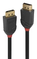 Lindy 36521 2m DisplayPort 2.1 80Gbps Cable, Black Line thumbnail 1
