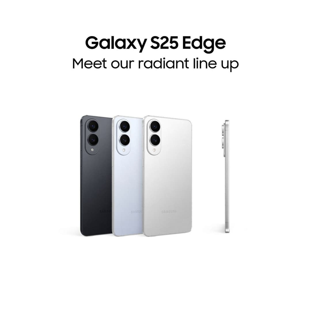 Samsung Galaxy S25 Edge 256GB - Titanium Icy Blue - Image 3