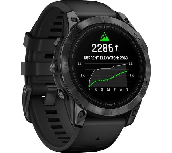 Garmin epix Pro (Gen 2) 47mm Standard Edition GPS Smartwatch - Slate Grey & Black - Image 3