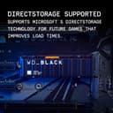 WD_BLACK SN850X 2TB M.2 2280 PCIe Gen4 NVMe SSD - With Heatsink thumbnail 6