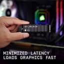 WD_BLACK SN850X 2TB M.2 2280 PCIe Gen4 NVMe SSD - With Heatsink thumbnail 8