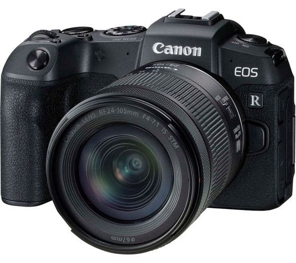 Canon EOS RP Mirrorless Camera with RF 24-105mm f/4-7.1 IS STM Lens Black