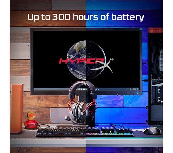 HyperX Cloud Alpha Wireless Gaming Headset - Black & Red - Image 4