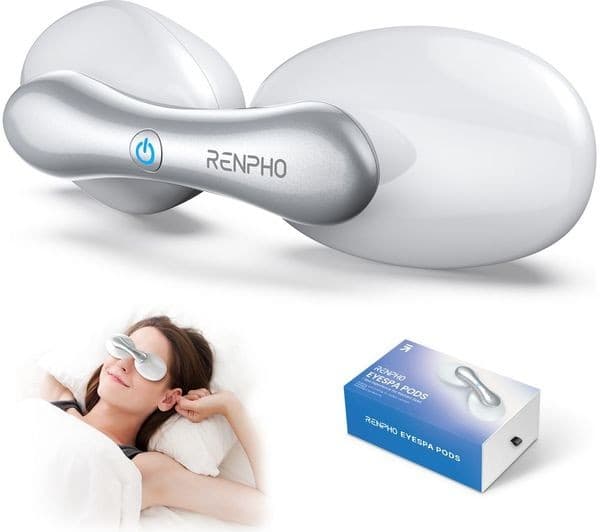 RENPHO R-G009 Eye Spa Pods - White & Silver - Image 3