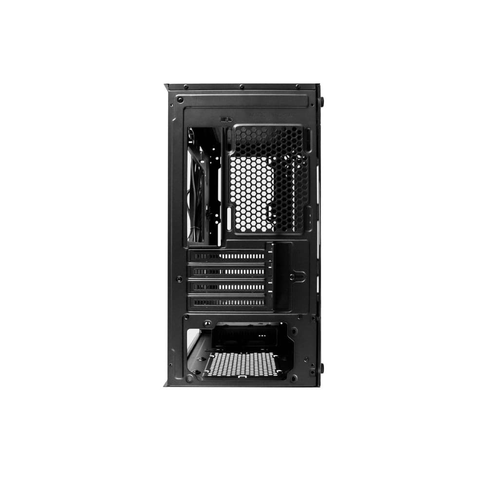 1st Player X4-M BK Tempared Glass Micro ATX Gaming PC Case with 3 x RGB Fans - Image 4