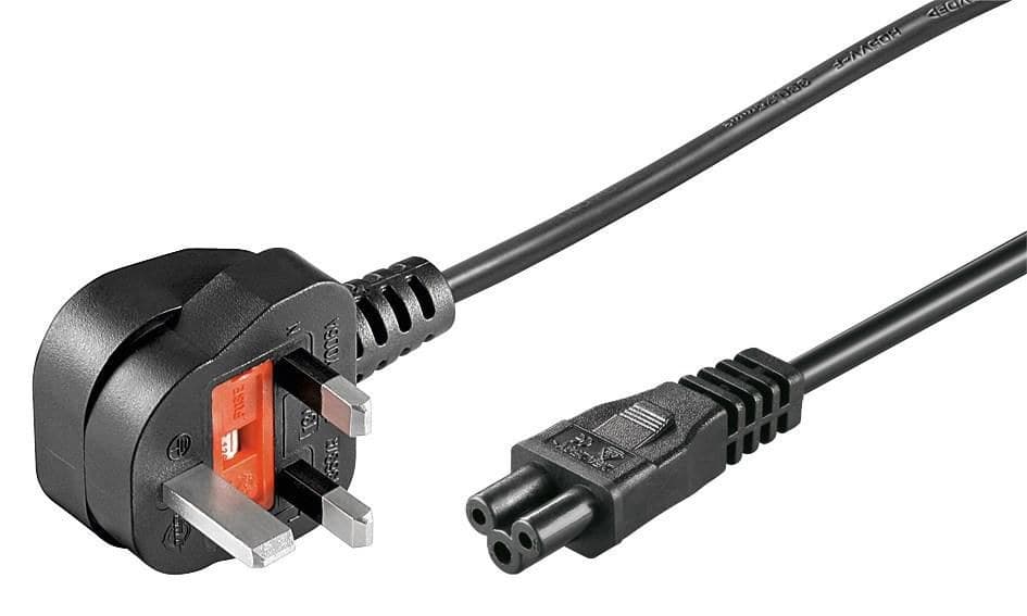 Microconnect Power Cord UK Type G to IEC C5 Black - 2m