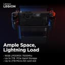 Lenovo Legion Go Handheld Console 512GB Shadow Black thumbnail 2