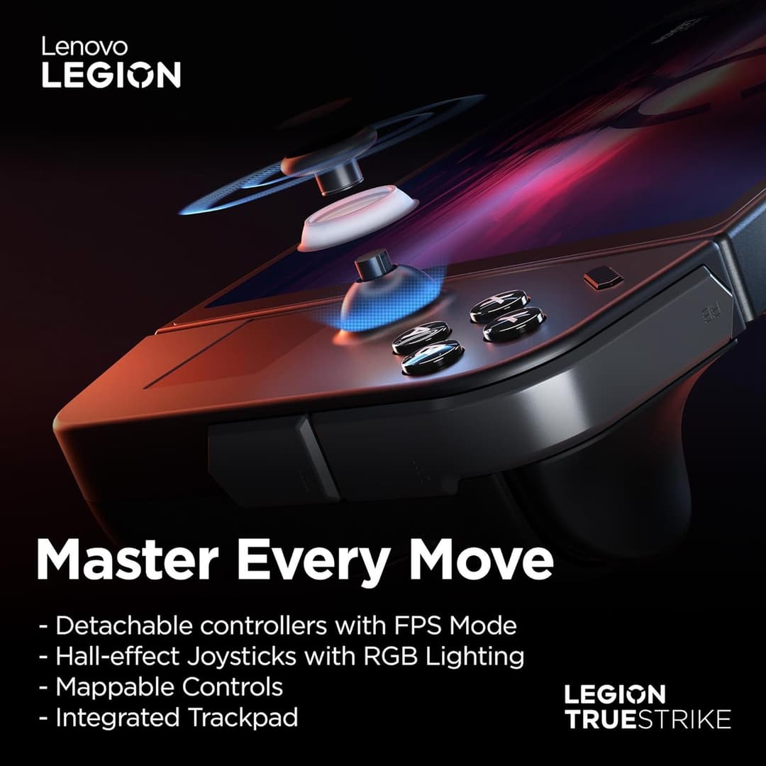 Lenovo Legion Go Handheld Console 512GB Shadow Black - Image 8