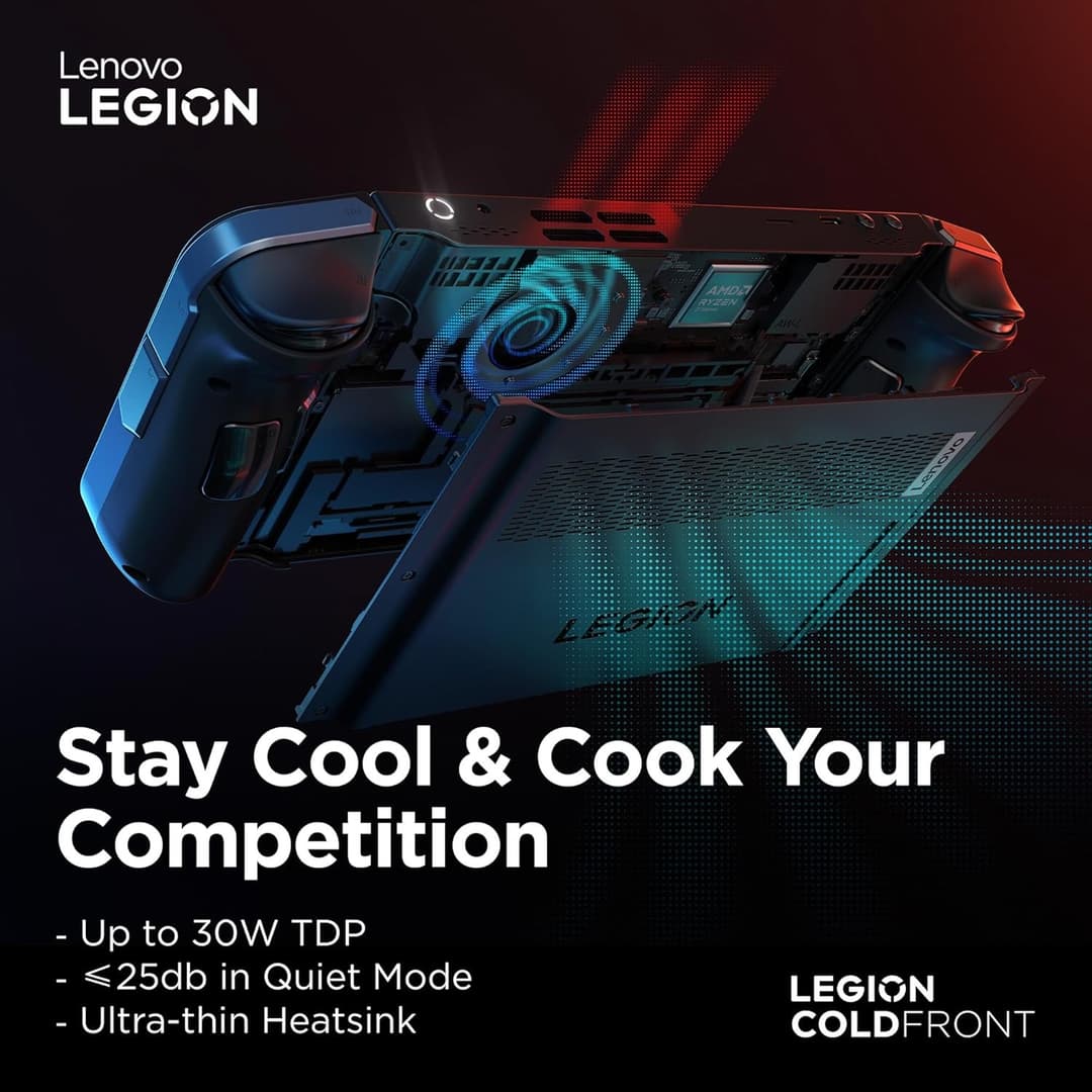 Lenovo Legion Go Handheld Console 512GB Shadow Black - Image 9