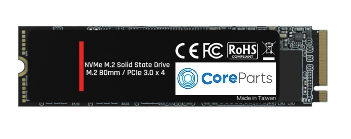 CoreParts CPSSD-M.2NVME-256GB M.2 2280 PCIe NVMe SSD, 3D TLC NAND, Bulk Pack - 256GB