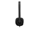 Logitech H151 Stereo Headset - Wired 3.5mm, Rotating Noise-Cancelling Boom Mic, Black thumbnail 4