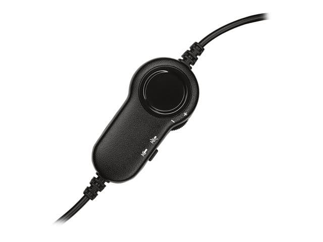 Logitech H151 Stereo Headset - Wired 3.5mm, Rotating Noise-Cancelling Boom Mic, Black - Image 7