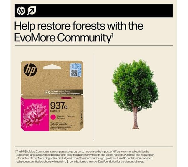 HP 937e EvoMore High Capacity Original Ink Cartridge - Magenta - Image 7