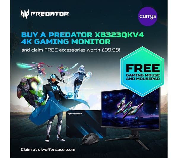 ACER Predator XB323QKV4 31.5" 4K Black - Image 10