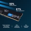 Crucial DDR5-5600 CL46 UDIMM Desktop Memory 32GB thumbnail 3
