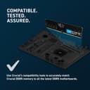 Crucial DDR5-5600 CL46 UDIMM Desktop Memory 32GB thumbnail 5