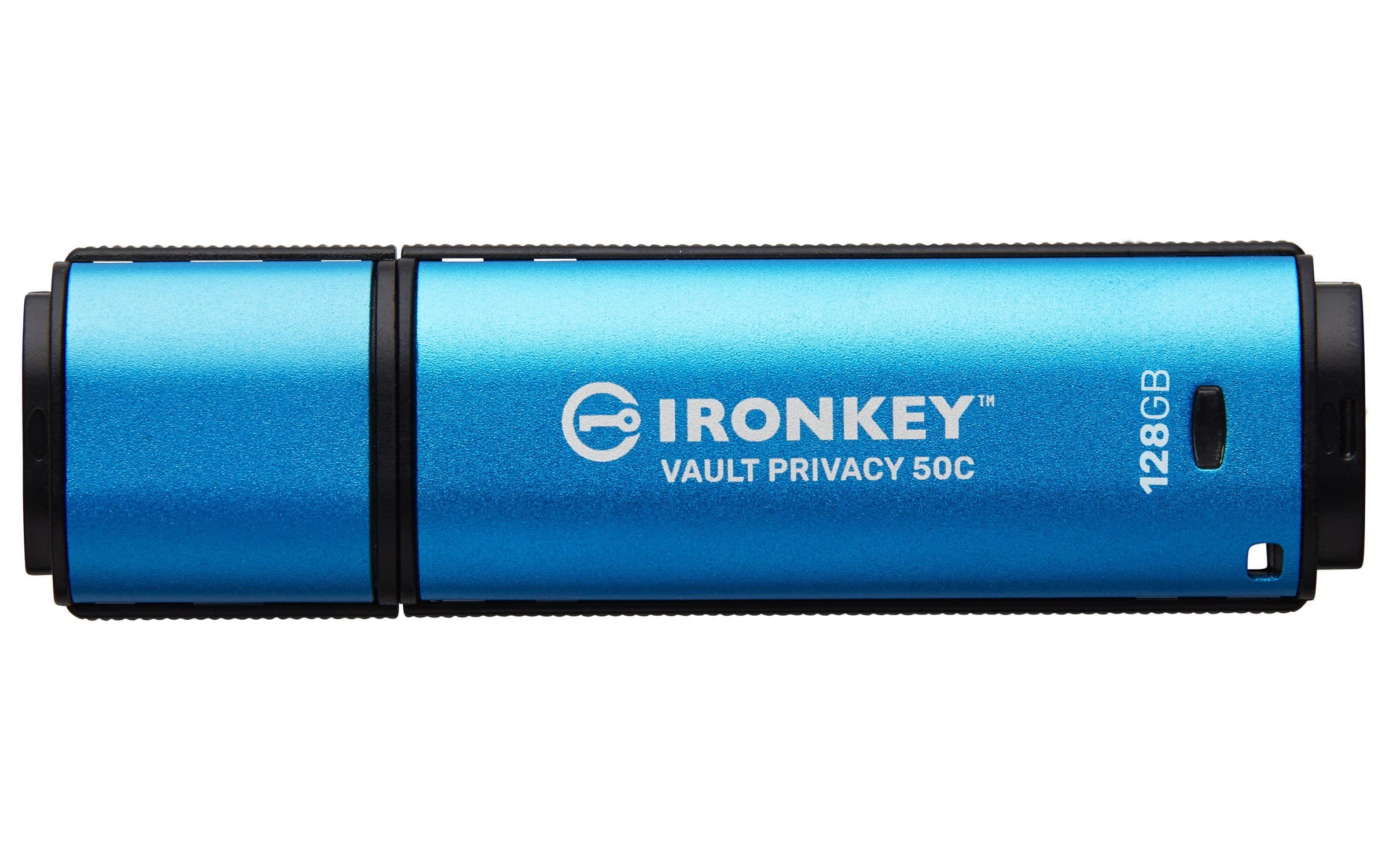 Kingston IronKey Vault Privacy 50C USB-C Encrypted Flash Drive 128GB