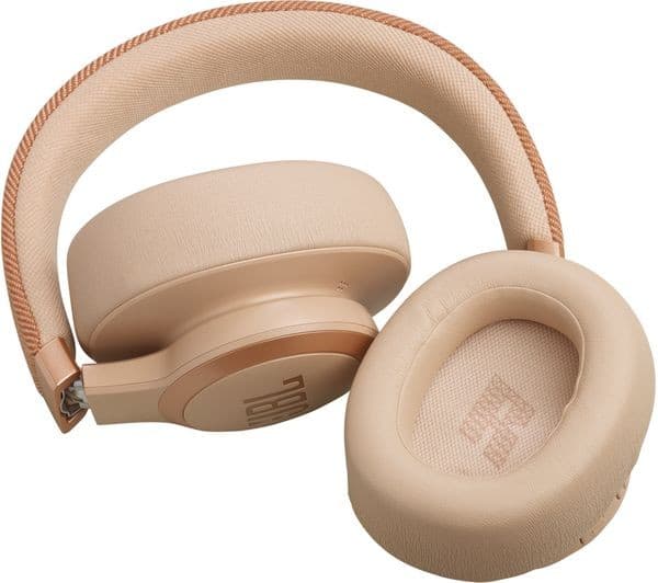 JBL Live 770NC Wireless Over-Ear Noise Cancelling Headphones - Sand - Image 6