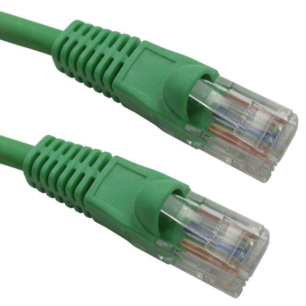 Cables Direct B5LZ-210G 10m CAT5E U/UTP Patch Cable (Green)