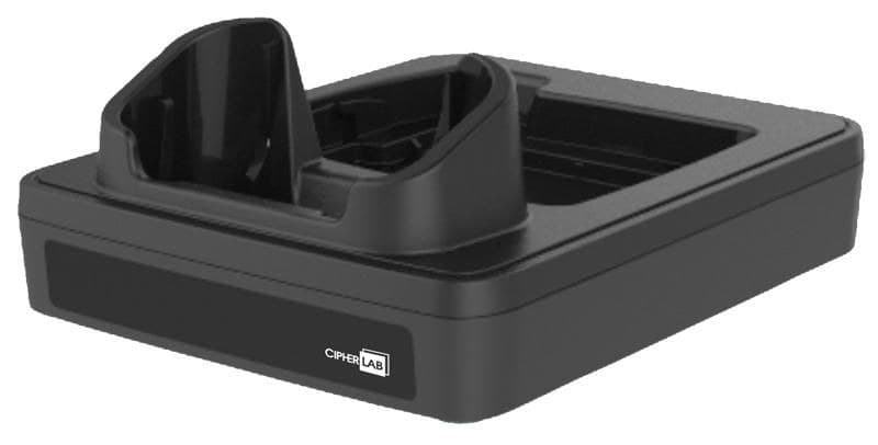CipherLab ARK25CCCNU201 Charging and Communication Cradle for RK25/RK26 Mobile Computers, USB, with Micro USB Cable and EU Adapter (CHCR-RK25 EU)
