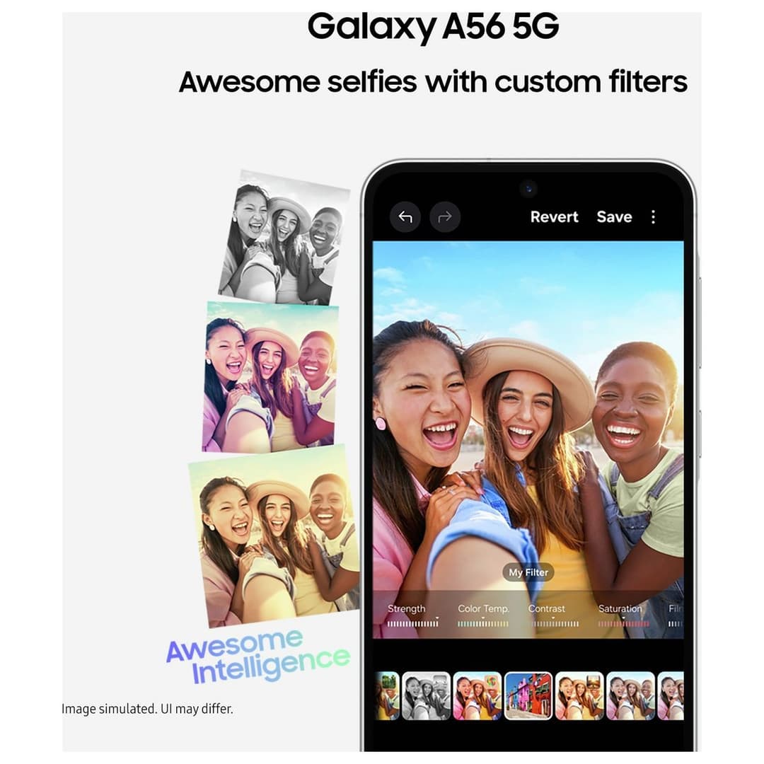 Samsung Galaxy A56 5G 256GB 8GB RAM - Awesome Light Grey - Image 5