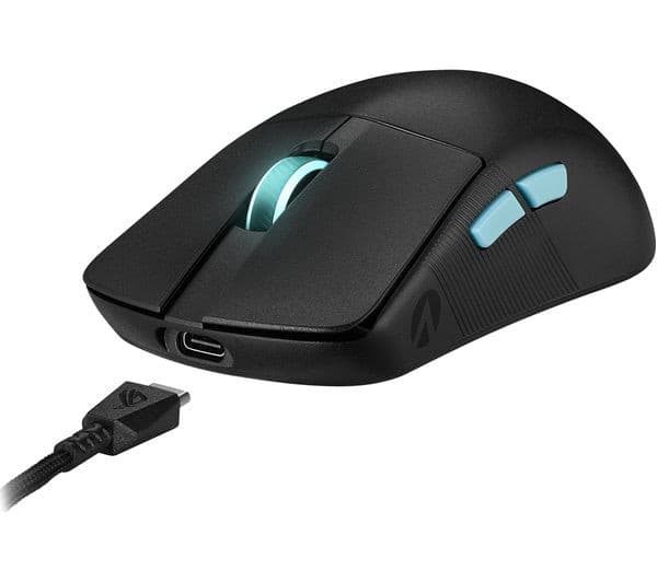 ASUS ROG Harpe Ace Aim Lab Edition Wireless Gaming Mouse - Black - Image 7