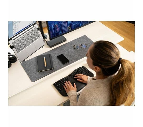 Kensington Pro Fit Ergo KB675 EQ TKL Rechargeable Wireless Keyboard - Black - Image 4