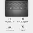 Dell 14 DC14255 14-inch Laptop AMD Ryzen 5 220 16GB RAM 512GB SSD Windows 11 - Carbon Black thumbnail 7