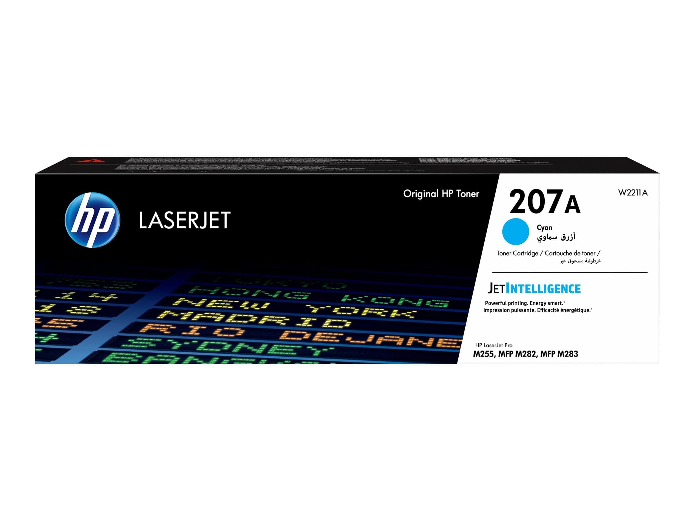 HP 207A Original LaserJet Toner Cartridge - Cyan
