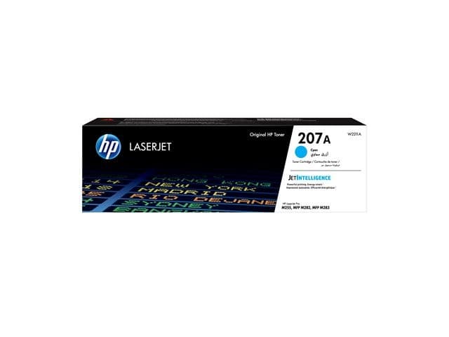 HP 207A Original LaserJet Toner Cartridge - Cyan - Image 2