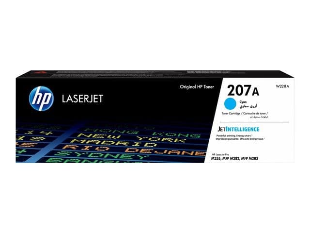 HP 207A Original LaserJet Toner Cartridge - Cyan - Image 5