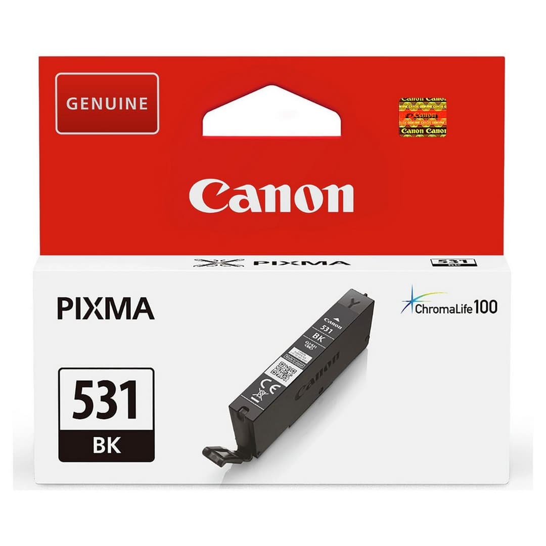 Canon CLI-531 Ink Cartridge - Black - Image 1