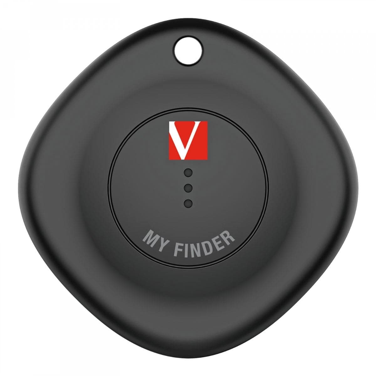 Verbatim My Finder Bluetooth Item Tracker  Works with Apple Find My  Black