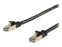 StarTech CAT6A Shielded Snagless Ethernet Patch Cable, 10GbE, 100W PoE, 7m - Black (6ASPAT7MBK) thumbnail 3