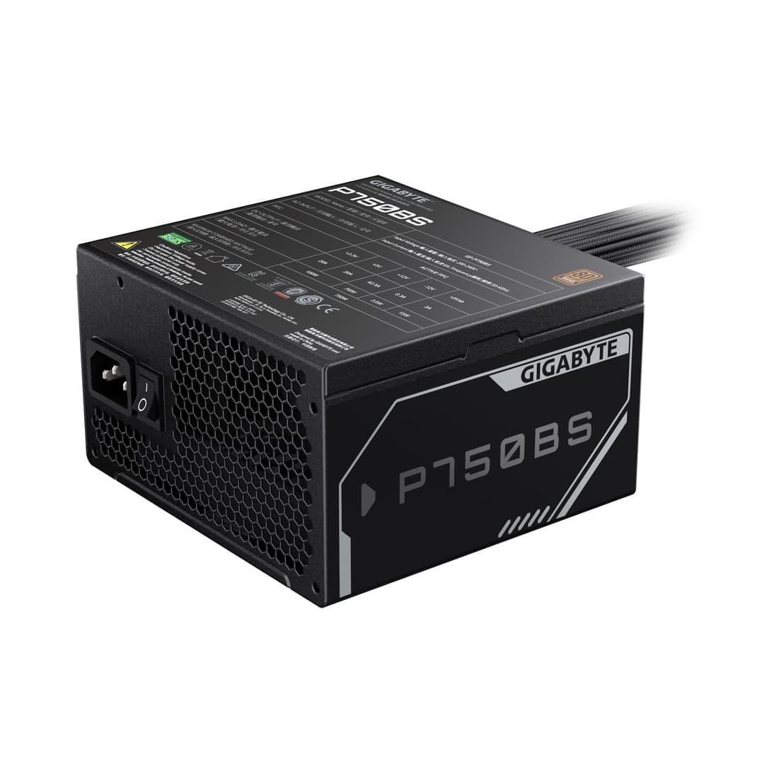 Gigabyte P750BS 750W ATX 80 Plus Bronze PSU Power Supply - Image 2