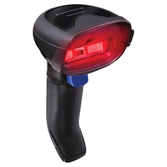 Datalogic QuickScan I QD2220 Linear Imager Barcode Scanner USB Kit QD2220-BKK1 - Black - Image 1
