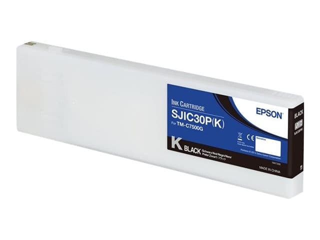 Epson SJIC30P(K) - black - original - ink cartridge - Image 1
