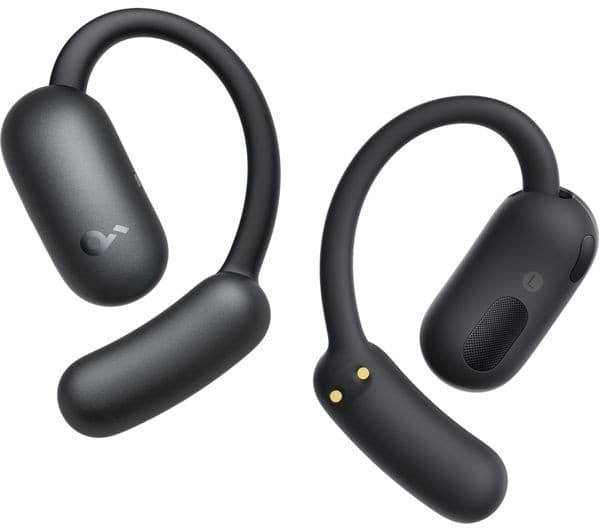 SOUNDCORE AeroFit 2 Open-Ear Wireless Bluetooth Earbuds Black