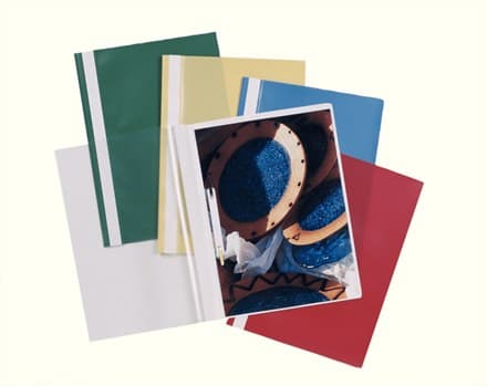 Esselte Report File Polypropylene A4 (Pack of 25) - Assorted Colours - Image 1