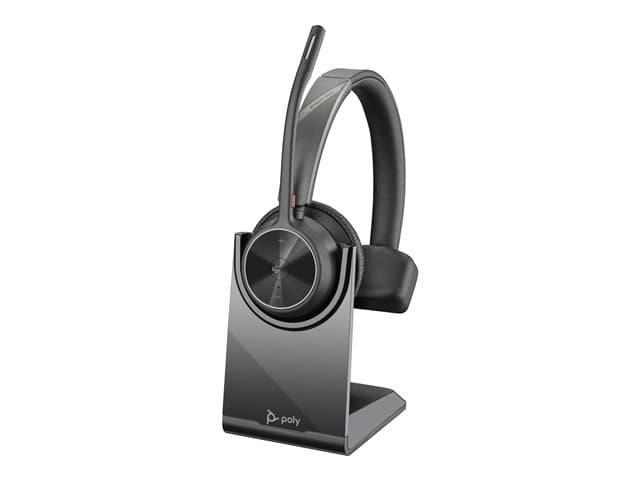 HP Poly Voyager 4310 Monaural Bluetooth Headset - Microsoft Teams Certified - USB-C, USB-A via Bluetooth Adapter - Black - Image 6