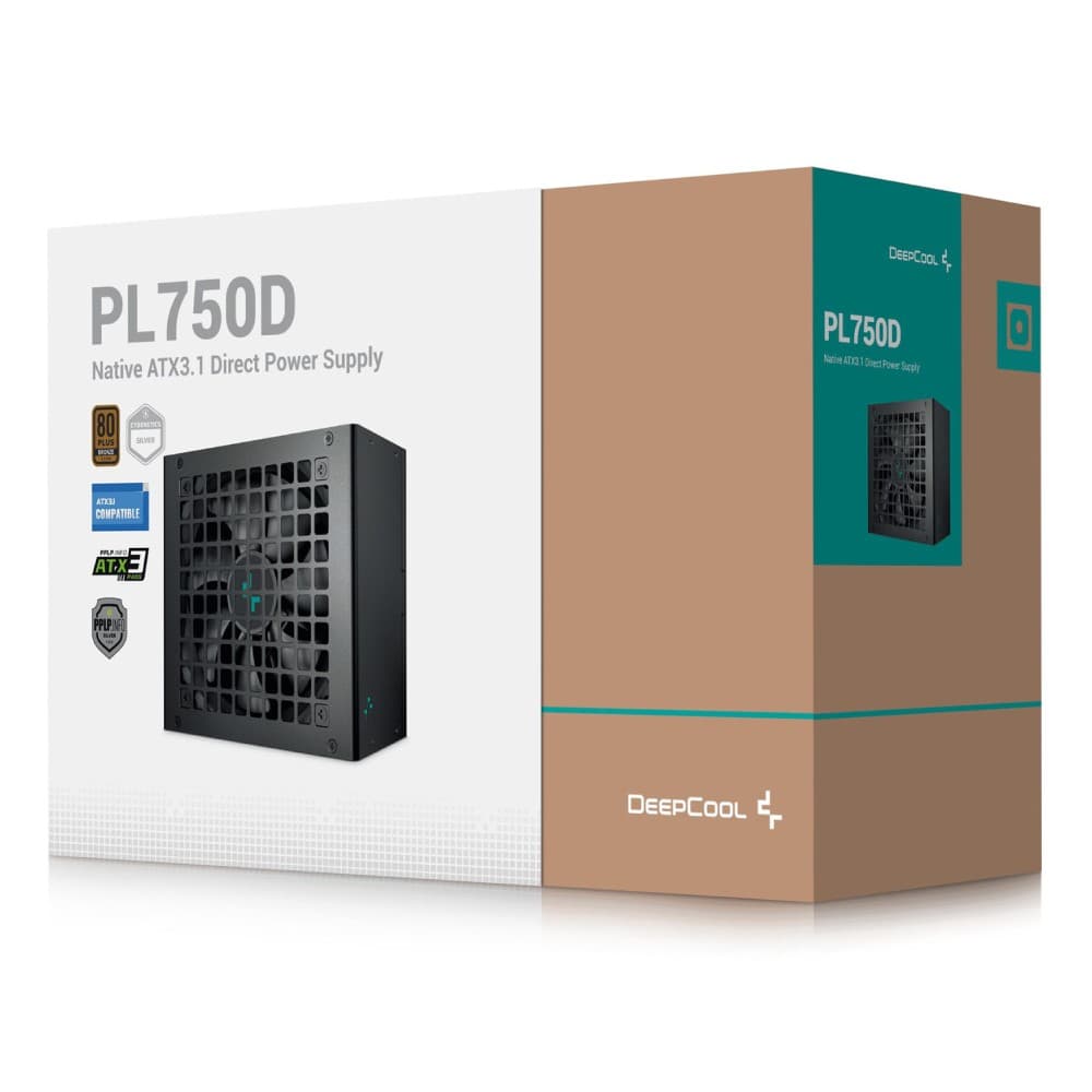 DeepCool PL750D 750W ATX 3.1 80 PLUS Bronze PSU Power Supply - Image 8
