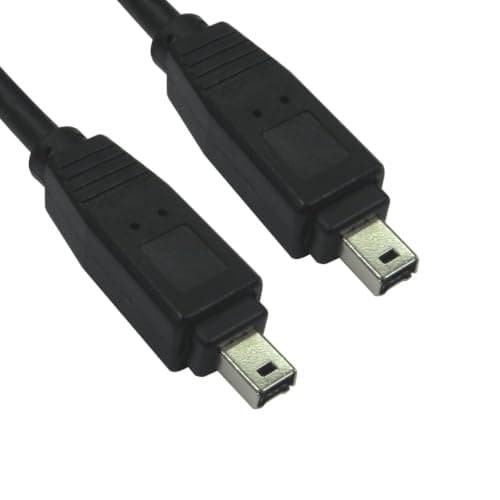Cables Direct 3m FireWire 4-Pin Male to 4-Pin Male Cable - Black - Image 2
