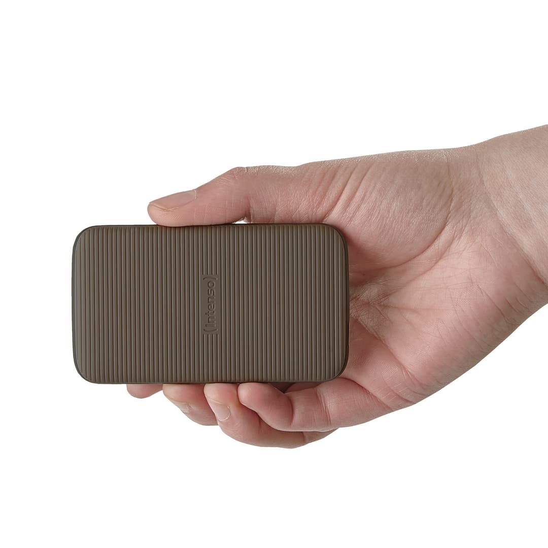 Intenso TX500 Portable External SSD USB 3.2 Gen 2 USB-C 1TB - Brown - Image 5