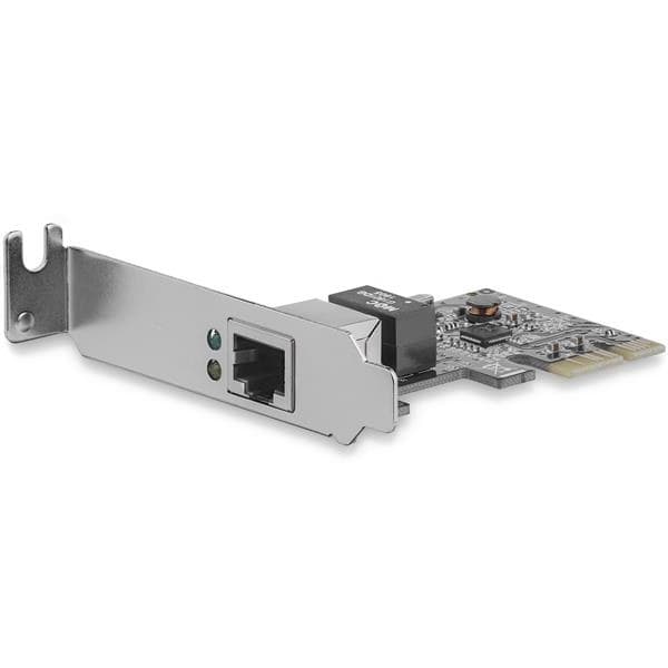 StarTech.com 1 Port PCI Express PCIe Gigabit NIC Server Adapter Network Card - Low Profile (ST1000SPEX2L) - Image 1