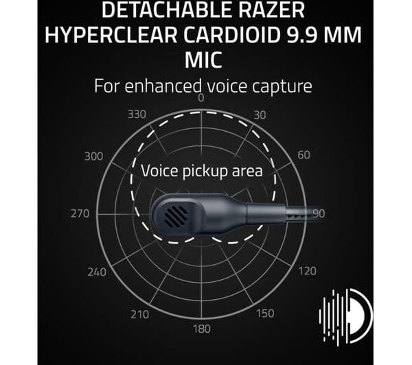 Razer BlackShark V3 X HyperSpeed Wireless Gaming Headset, Black - Xbox Edition - Image 3