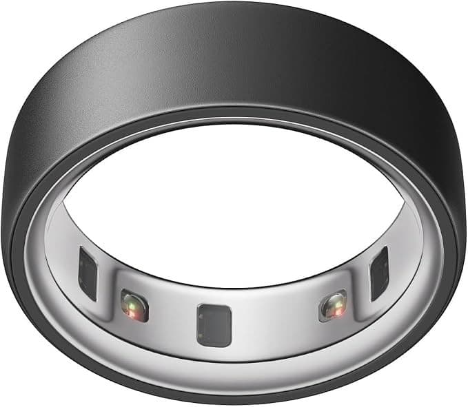 Oura Ring 4 Smart Ring - Stealth, Size 6 - Image 1