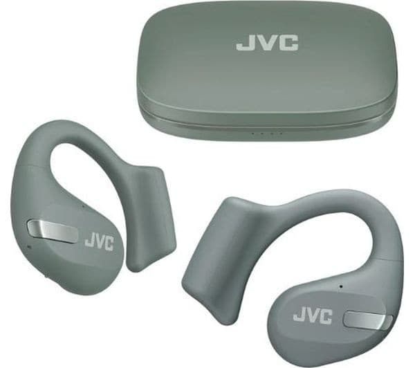 JVC HA-NP50T Nearphones Open-Ear Wireless Bluetooth Earphones - Green - Image 3