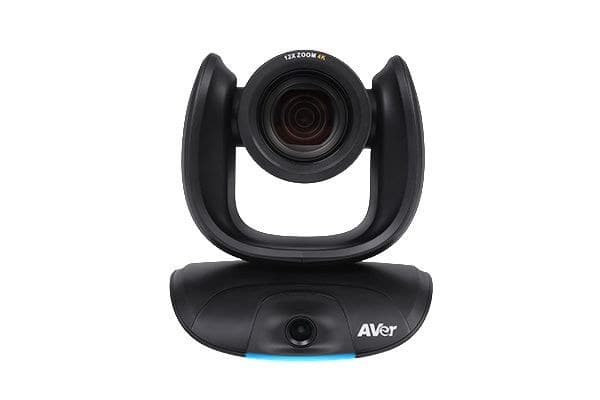 AVer CAM550 4K Dual Lens PTZ Conference Camera, 24X Total Zoom, PoE+, RS232, Black